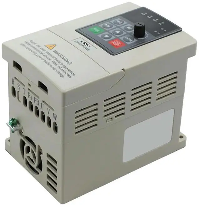 Alt view image 2 of 4 - Variable Frequency Drive 1Phase 220V Input 3Phase 220V Output 1.5KW AC Converter For Power Tool Accessory
