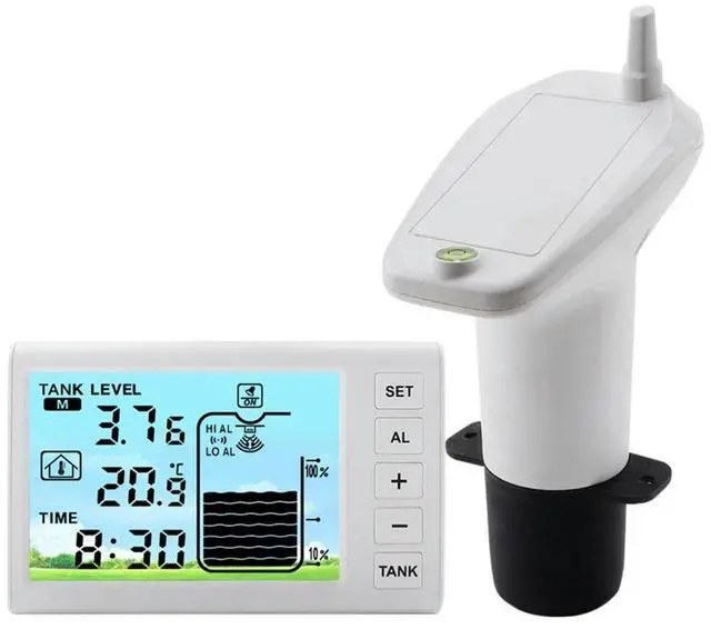 Alt view image 3 of 3 - TSFT005 water level gauge wireless for water tanks with 43 inch display and automatic water pump filling monitor