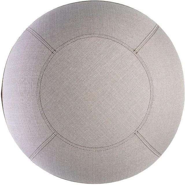 Alt view image 5 of 7 - Bloon Paris Bloon Desk Ball Chair 25.5in | Back Pain Relief & Improved Posture | Stain-Resistant & Non-Slip | Handcrafted in Portugal | Ivory Color