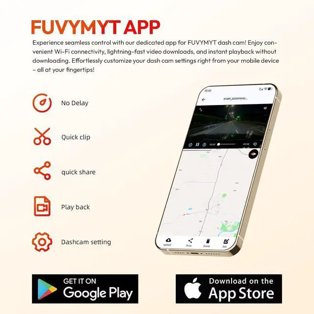 Alt view image 4 of 7 - 4K Dash Cam for 2022-2026 Toyota Tundra & Sequoia 2023-2026 Limited SR SR5 TRD Pro Limited Platinum (Gen3), OEM Style, WiFi & APP, Loop Recording, G-Sensor, Plug & Play, 64GB