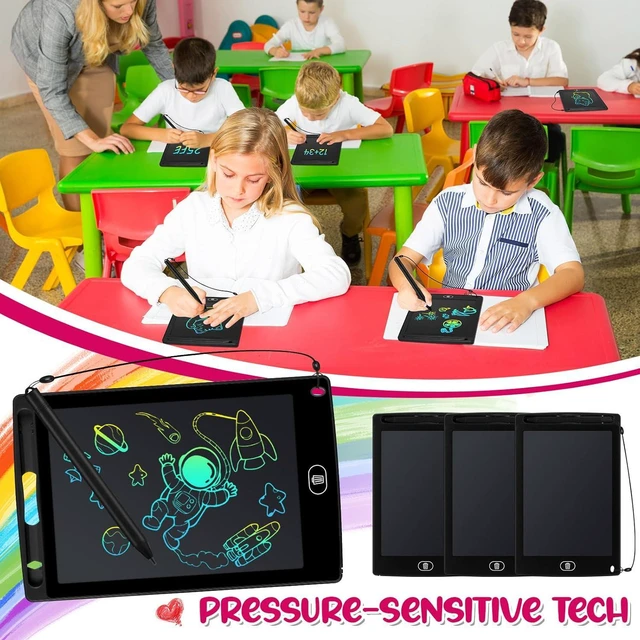 Alt view image 5 of 7 - 64 Pcs LCD Writing Tablet Bulk for Kids, 8.5 in, Colorful, Black
