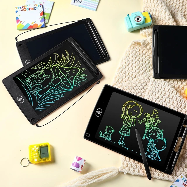 Alt view image 7 of 7 - 64 Pcs LCD Writing Tablet Bulk for Kids, 8.5 in, Colorful, Black