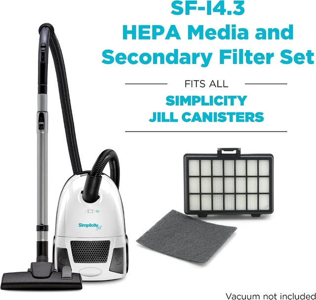 Alt view image 3 of 6 - Simplicity Jill Filter Set for Jill Canister Vacuum, SF-I4.3