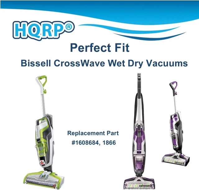 Alt view image 4 of 7 - HQRP 4-Pack Filter compatible with Bissell 2328, 2305, 2305K, 2303, 2306A, 2306, 23062, 23068 CrossWave Pet Pro Multi-Surface Wet Dry Vac Vacuum Cleaners