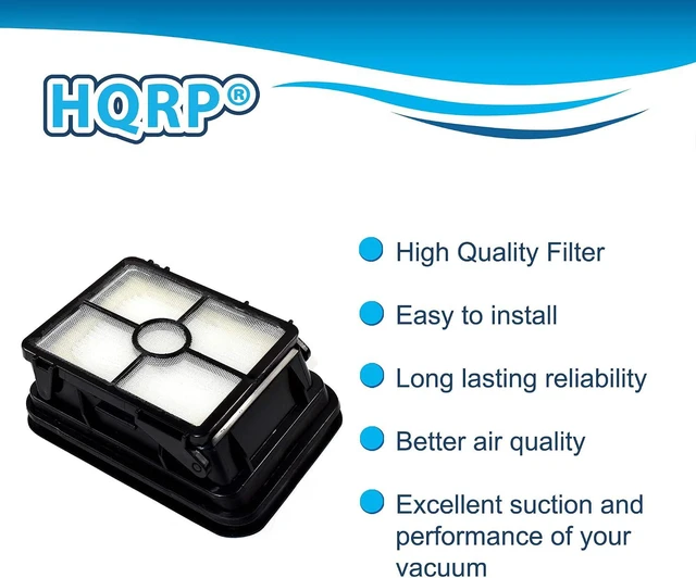 Alt view image 5 of 7 - HQRP 4-Pack Filter compatible with Bissell 2328, 2305, 2305K, 2303, 2306A, 2306, 23062, 23068 CrossWave Pet Pro Multi-Surface Wet Dry Vac Vacuum Cleaners