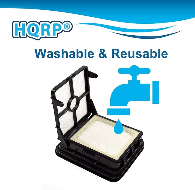 Alt view image 7 of 7 - HQRP 4-Pack Filter compatible with Bissell 2328, 2305, 2305K, 2303, 2306A, 2306, 23062, 23068 CrossWave Pet Pro Multi-Surface Wet Dry Vac Vacuum Cleaners
