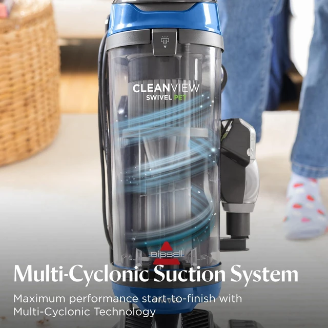Alt view image 7 of 7 - Bissell CleanView Swivel Vacuum, Triple Action Brush Roll, 3836