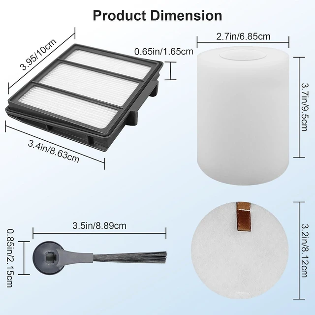 Alt view image 3 of 7 - RV1001AE Filter Replacement Part Aaccessory Set for Shark