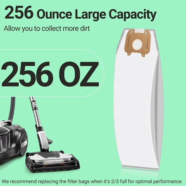 Alt view image 7 of 7 - Type LW Cleaner Bags Compatible with Oreck Magnesium Upright Vacuum