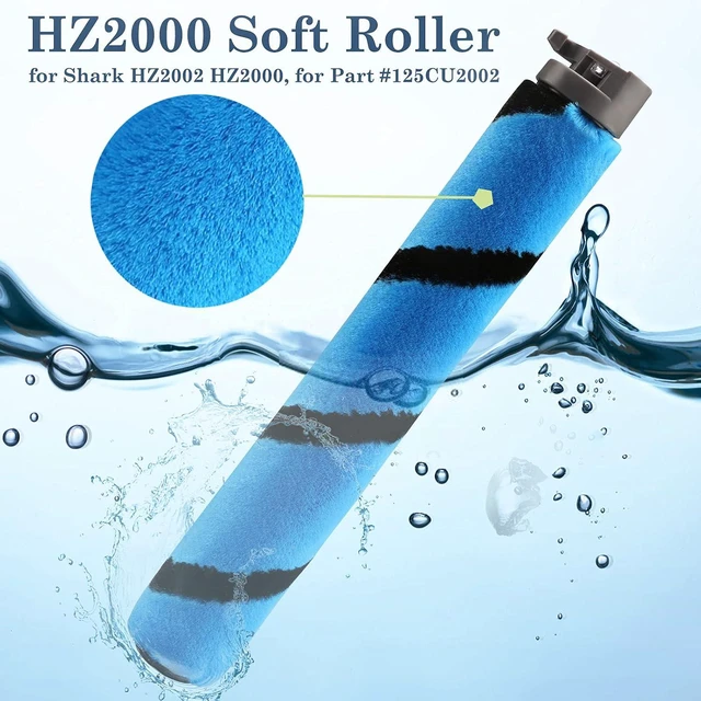 Alt view image 2 of 7 - 4 Pack Foam & Felt Filter Kit Vacuum Filters, 1 Pack Soft Roller Replacement for Shark HZ2002 HZ2000 Vertex Ultralight DuoClean PowerFins Stick Vacuum, for Part XFFKHZ2000, 125CU2002