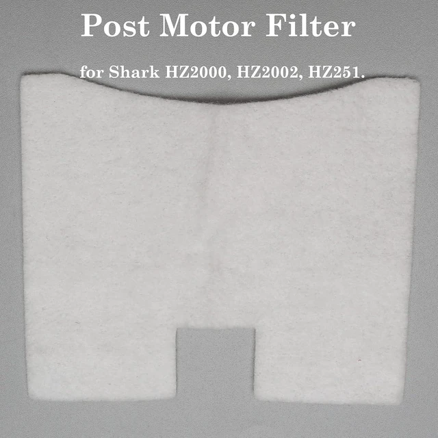Alt view image 5 of 7 - 4 Pack Foam & Felt Filter Kit Vacuum Filters, 1 Pack Soft Roller Replacement for Shark HZ2002 HZ2000 Vertex Ultralight DuoClean PowerFins Stick Vacuum, for Part XFFKHZ2000, 125CU2002