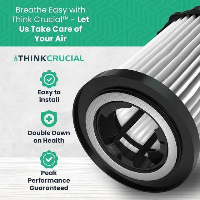 Alt view image 4 of 7 - Crucial Vacuum Replacement Vacuum Filters Compatible With Dirt Devil Part # 3-250435-001, 3250435001 & Models M082500, M082505, M082550, M082555, M082570, M082580, M082581, SD40005 - (2 Pack)
