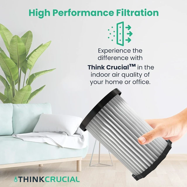 Alt view image 6 of 7 - Crucial Vacuum Replacement Vacuum Filters Compatible With Dirt Devil Part # 3-250435-001, 3250435001 & Models M082500, M082505, M082550, M082555, M082570, M082580, M082581, SD40005 - (2 Pack)
