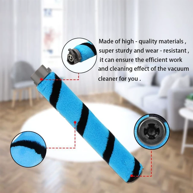 Alt view image 6 of 7 - Ytaland 2 Pack Brush Roller Replacement Compatible with Shark IZ462H IZ483H IZ482H IZ440H Vertex Cordless Stick Vacuum Cleaner