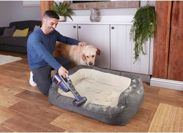 Alt view image 4 of 7 - BHHV520BFP-QW - Aspirador de Mano GEN 11 Especial para mascotas con tecnología Smart TECH 18V 2,5Ah. Boquilla fina extensible y cepillo. Cargador Base.