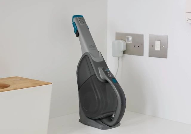 Alt view image 7 of 7 - BLACK + DECKER DVJ325BF Portable Vacuum Cleaner - Portable Vacuum Cleaners (Dry, Bagless, Lithium-Ion (Li-Ion), Cyclonic, Blue, Grey, Plastic)