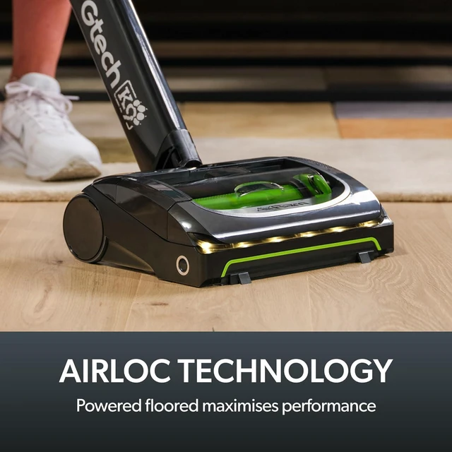Alt view image 5 of 7 - Gtech AirRam 2 K9 and Multi MK2 K9 Cordless Vacuum Cleaner Bundle - Includes the AirRam Upright and the MK2 Portable Handheld - Rechargeable 22V Lithium Ion Battery - Perfect for Stubborn Pet Hair