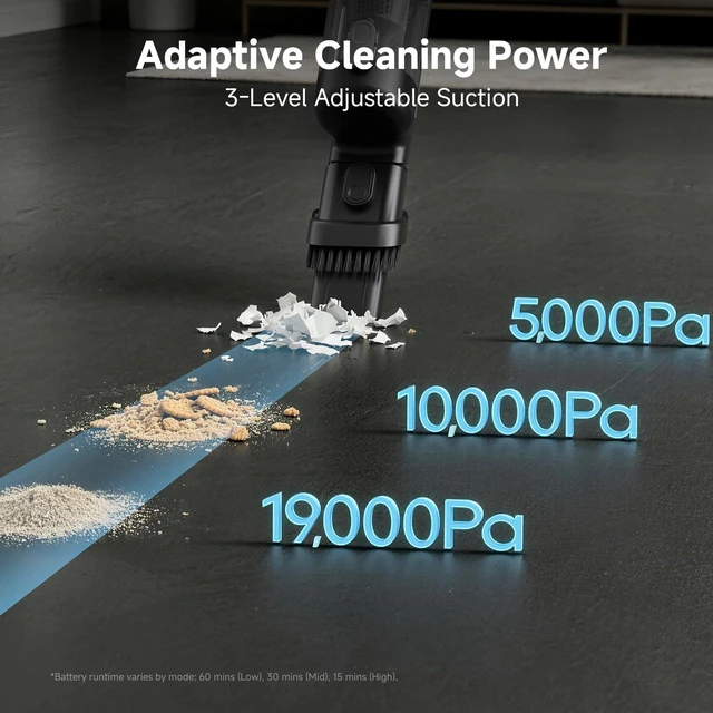 Alt view image 7 of 7 - dreame VBP20-B Car Vacuum Cleaner 4-in-1 Hand Vacuum with Charging Dock