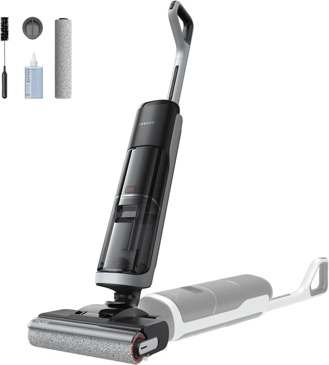 Main image of dreame H14 Cordless Vacuum Mop, 180° Lie-Flat Wet Dry Vacuum cleaner, 140°F Brush Washing, Fast Hot Air Drying in 5Mins, Smart Hard Floor Cleaner Machine with Powerful Suction, Great for Sticky Messes