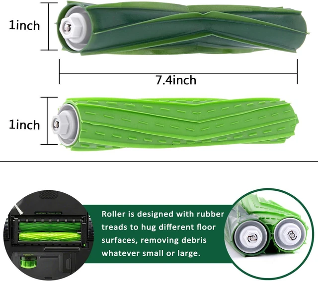 Alt view image 2 of 6 - 23Packs Replacement Parts for iRobot Roomba I/E/J Series Vcuum Cleaner