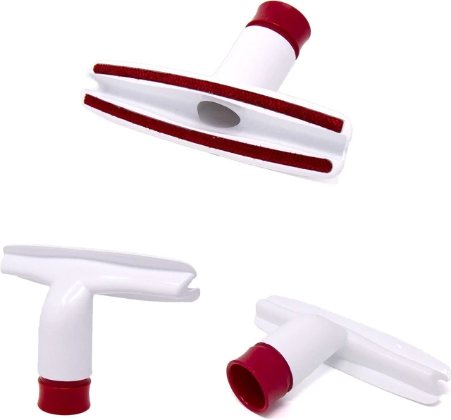 Alt view image 2 of 5 - Premium Vacuum Replacement Parts & Accessories for Shark Rotator Upright Professional Lift Away Nv500 Nv501 Nv502 - Upholstery Pet Hair Brush Tool Attachment - White & Red