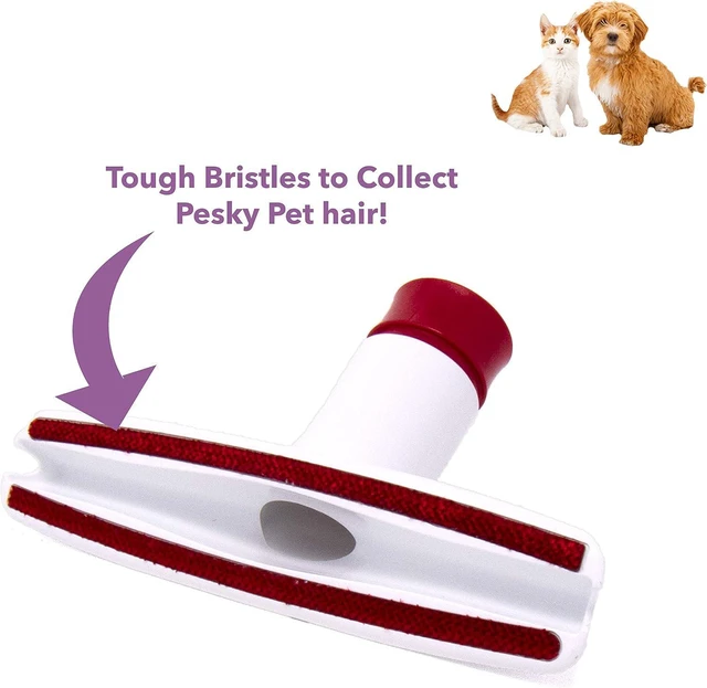Alt view image 3 of 5 - Premium Vacuum Replacement Parts & Accessories for Shark Rotator Upright Professional Lift Away Nv500 Nv501 Nv502 - Upholstery Pet Hair Brush Tool Attachment - White & Red