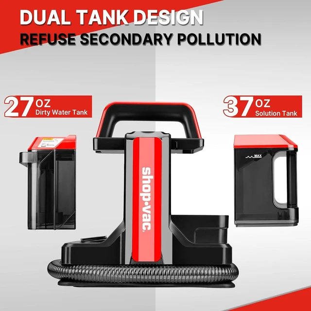 Alt view image 4 of 7 - Shop-Vac Portable Carpet & Upholstery Spot Cleaner Machine, 5430094
