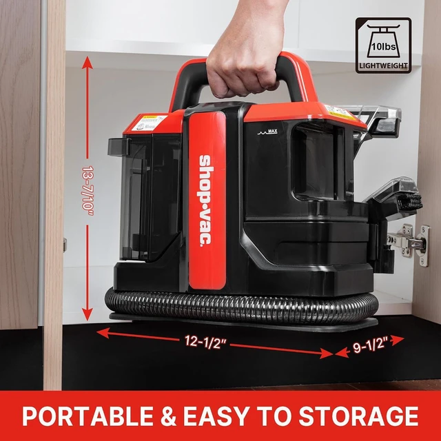 Alt view image 5 of 7 - Shop-Vac Portable Carpet & Upholstery Spot Cleaner Machine, 5430094