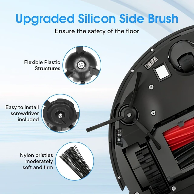 Alt view image 5 of 7 - Q5 Max+, Q8 Max+, Q5 Pro+ Accessories Compatible with Roborock Robot