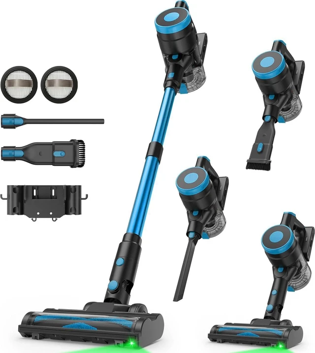 Main image of Zefiro Cordless Vacuum Cleaner, 580W 55kPa Stick Vacuum