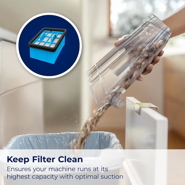 Alt view image 5 of 7 - BISSELL CrossWave Multi Surface Accessory Kit Including 1 Multi-Surface Brush Roll and 1 Filter, New Genuine OEM Parts, 4046