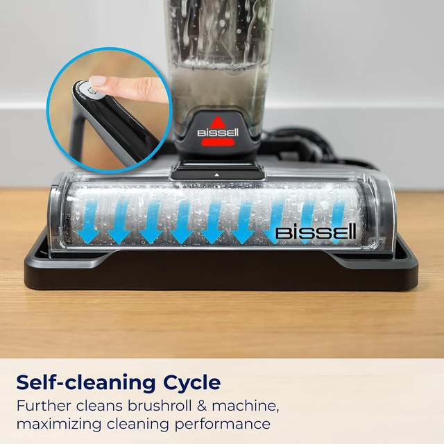 Alt view image 6 of 7 - BISSELL CrossWave Multi Surface Accessory Kit Including 1 Multi-Surface Brush Roll and 1 Filter, New Genuine OEM Parts, 4046