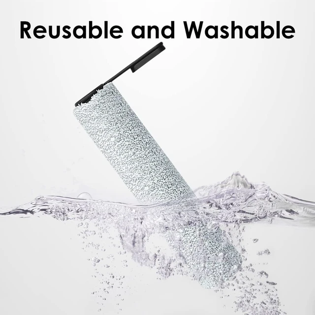 Alt view image 5 of 7 - Replacement HEPA Assembly and Brush Roller Set for Tineco Floor ONE S6/S7 Pro Cordless Wet Dry Vacuum Cleaner (2 Roller+2 Filters)