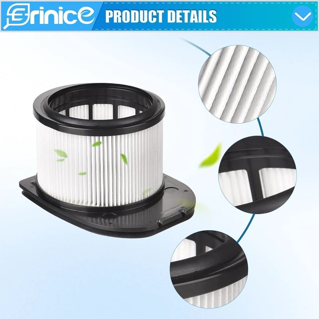 Alt view image 4 of 6 - 12 Pack IZ862H Brush Roller Filter Replacement Part for Shark Stratos