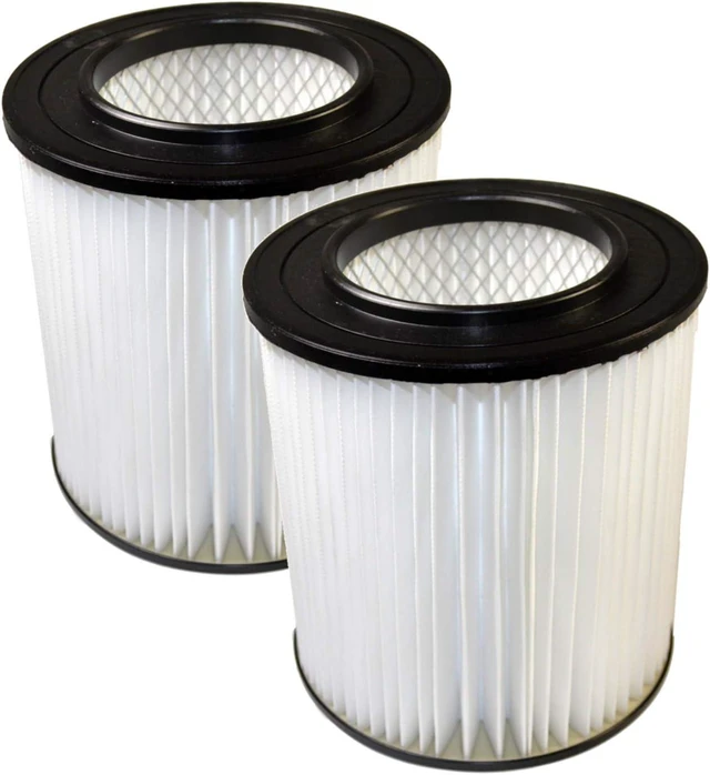 Alt view image 7 of 7 - HQRP 2-pack 7" Filter compatible with Dirt Devil Pro 390, 590, 690, 890, 990, Platinum Force 299e H-P Central Vacuum Systems, 8106-01 Replacement