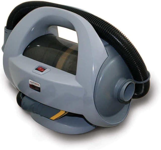 Alt view image 2 of 7 - AutoSpa 94005AS Bagless Auto-Vac Hand-Held 120V Vacuum , Grey , Gray