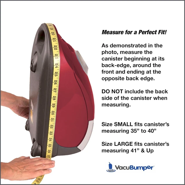 Alt view image 2 of 6 - Bumper Guard for Miele Canister Vacuums - Size Large (CB35LG) fits Miele Models: S2, S6, S8, Classic C1