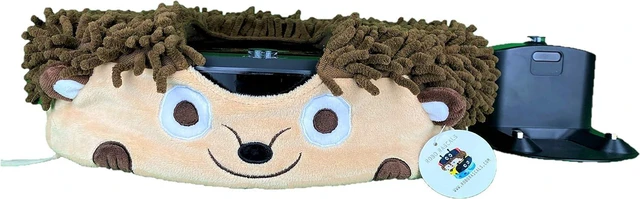 Alt view image 3 of 7 - Rascal Two Pack: Any Combination of Two Robot Vacuum Covers (Hector the Hedgehog & Tidy the Turtle)