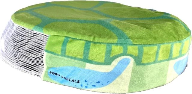 Alt view image 7 of 7 - Rascal Two Pack: Any Combination of Two Robot Vacuum Covers (Hector the Hedgehog & Tidy the Turtle)
