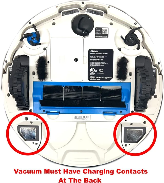 Alt view image 2 of 4 - Replacement Charging Dock Home Base Charger Output 19V, 0.6A for Shark ION Robot Series 3 Cross Number XDOCKRV750