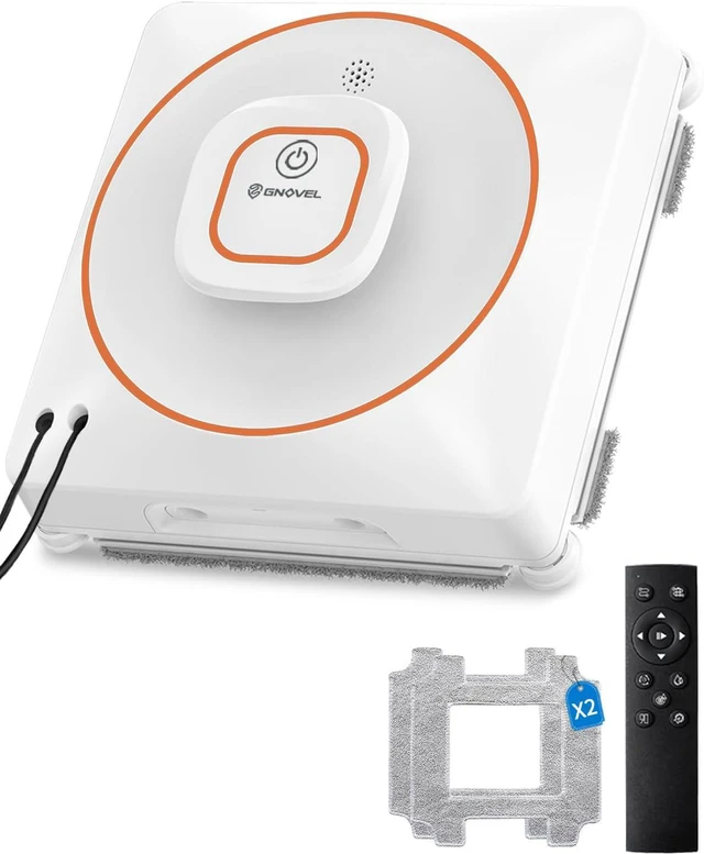 Main image of 8000Pa Anti-Fall Window Cleaner Robot Auto Spray for High Rise Glass