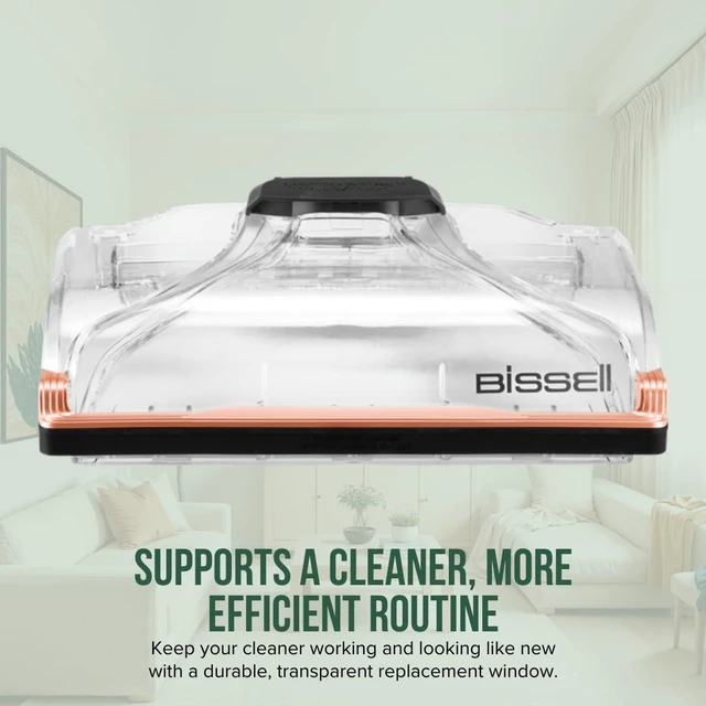 Alt view image 5 of 5 - Selgo Replacement Brushroll Nozzle Cover for Bissell Revolution HydroSteam Carpet Cleaners - Fits Models # 34249, 3428, 3432, 3513
