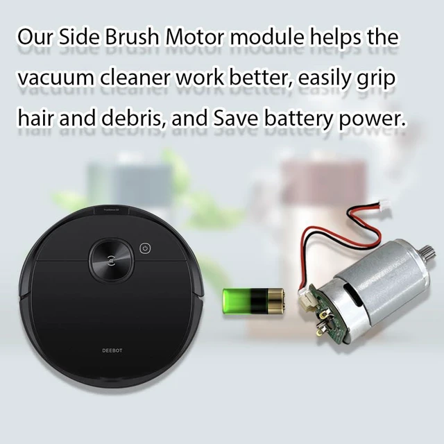 Alt view image 5 of 6 - Ytaland Replacement Main Roller Brush Motor for Ecovacs DEEBOT N79S N79 Eufy RoboVac 11 11C Conga Excellence 990 5040 Conga 3090 Robot Vacuum Cleaner Parts