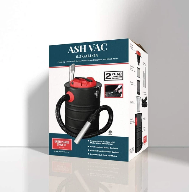 Alt view image 3 of 4 - 2 HP Ash Vacuum