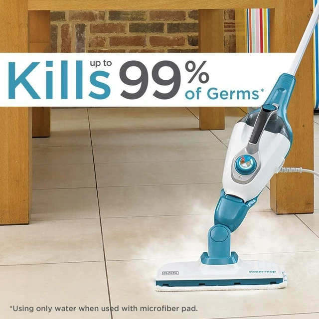 Alt view image 4 of 7 - BLACK+DECKER 7in1 Steam Mop with SteamGlove Handheld Steamer (HSMC1361SGP)
