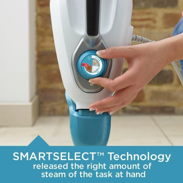 Alt view image 5 of 7 - BLACK+DECKER 7in1 Steam Mop with SteamGlove Handheld Steamer (HSMC1361SGP)