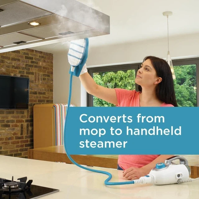 Alt view image 6 of 7 - BLACK+DECKER 7in1 Steam Mop with SteamGlove Handheld Steamer (HSMC1361SGP)