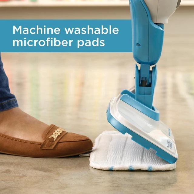 Alt view image 7 of 7 - BLACK+DECKER 7in1 Steam Mop with SteamGlove Handheld Steamer (HSMC1361SGP)
