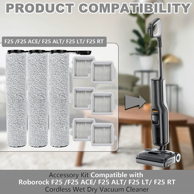 Alt view image 2 of 7 - Accessories Compatible with Roborock F25/ F25 ACE/ F25 ALT/ F25 LT/ F25 RT