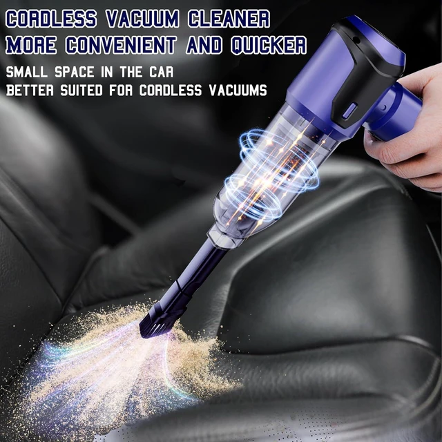 Alt view image 2 of 6 - Car Vacuum Portable Cordless, 20000PA 120W 4 in 1 High Power Handheld Cordless Vacuum Cleaner & Air Duster,Air Blower,Multi-Nozzles,Brushless Motor 3-Speed Modes,for Car, Home, Pet,Office & Camping